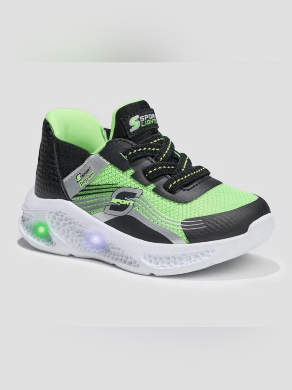 NWT S Sport Skechers Toddler Myles Light-Up Sneakers